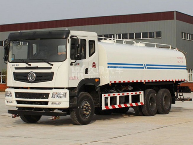 20噸灑水車工作視頻_20噸(20方)東風(fēng)御龍后雙橋綠化灑水車廠家價(jià)格2