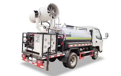 解放霸鈴藍牌霧炮抑塵車3