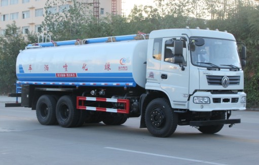 東風御龍后雙橋灑水車高清圖片 東風御龍后雙橋灑水車高清圖片