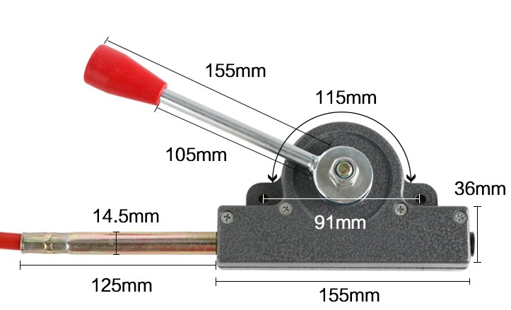 灑水車取力器拉線控制器圖片 灑水車取力器拉線控制器圖片