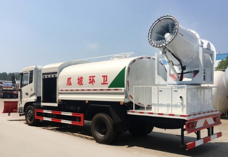 多功能灑水車-東風天錦推鏟灑水車4