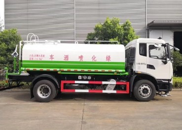 12噸灑水車圖片_12-15噸國六東風天錦KR綠化灑水車價格2