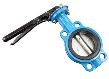 灑水車專用蝶閥_D71X-10/16手柄蝶閥_對夾蝶閥_手動對夾式蝶閥4