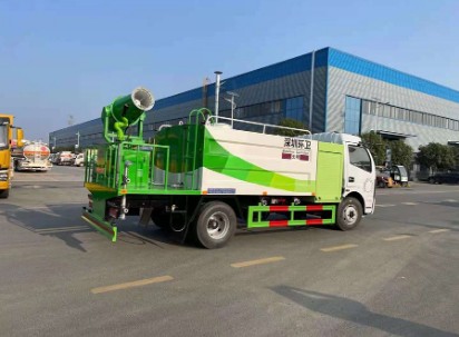 電動灑水車圖片_東風凱普特5噸純電動抑塵車3